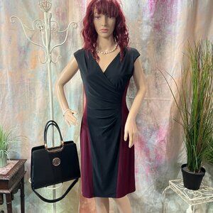 📌Lauren Ralph Lauren Hot Significant Figure-hugging Elegance Dress